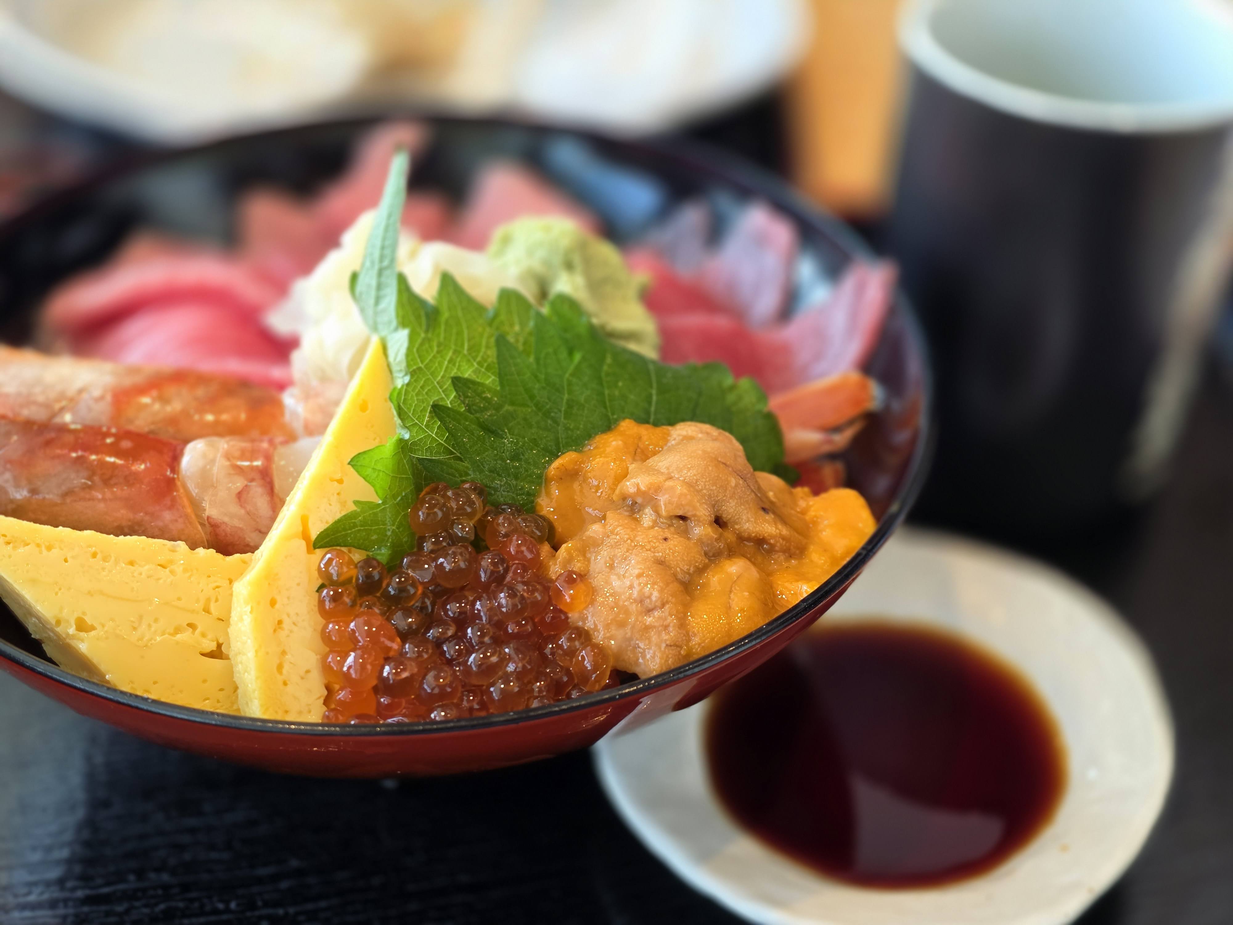 在机场吃了这次日本行的最后一次海鲜